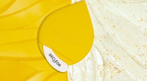 Cosmogen: a 2-in-1 golden yellow spatula for Decléor