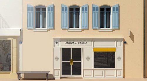 Acqua di Parma ouvre une boutique saisonnière à Saint-Tropez