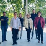 From left to right: Ángel Pujolasos - Sergi Gonzalez - Isabel Pujolasos - Gal-la Romera - Olga Camara - Gerard Sala - Carme Surinyac - Ángel Pujolasos 