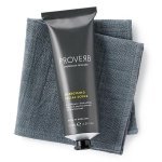 Proverb Skin's best selling Cleanse & Shave Nutrient Mud and Energising Facial Scrub now have new aluminium packaging