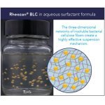 Le polymère liquide issu de technologies de fermentation offrant des propriétés de suspension élevées sans affecter la viscosité de la formulation (Source : Solvay)