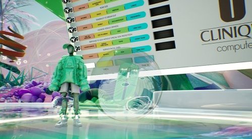 Clinique unveils their new digital retail concept