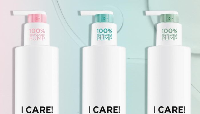 Aptar's world first mono-material pump, for 100% recyclable packs