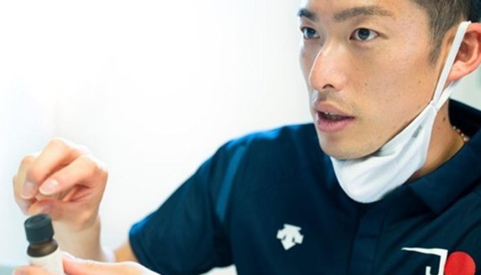 Scentmatic develops a relaxing scent for fencer Kazyasu Minobe