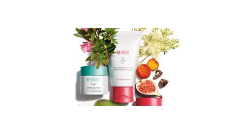Clarins présente une nouvelle ligne de soins healthy pour les 18-29 ans