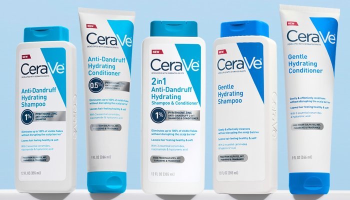 CeraVe makes first foray into haircare with antidandruff and hydrating ranges