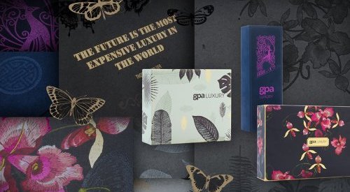 Eco-Logic, secondary packaging made of moulded pulp by GPA Luxury