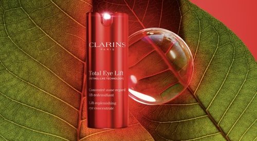 Clarins Total Eye Lift is now refillable with Aptar Beauty's Gaia airless pump