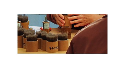 Historical heritage: Kumano, from calligraphy to make-up brushes