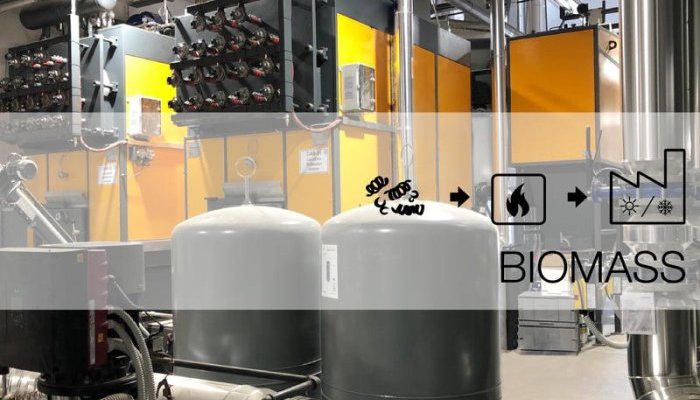 Quadpack Wood reduces carbon emissions with a biomass unit