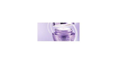 Violet for the new skin-firming line by Dr. Pierre Ricaud