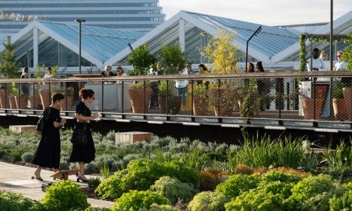 Un jardin de plantes à parfum sur le toit de Paris Expo Porte de Versailles