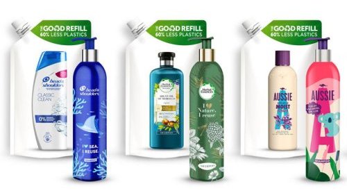 P&G s'attaque au plastique avec des flacons rechargeables en aluminium