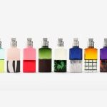 From left to right: Jardin de l'Orangerie, Neon Garden, Rosa Carnivora, Raving Rose, Cannabis Patchouli, Santal Greenery, Voodoo Chile, Rock the Myrrh, Fleur du Mal, Soie Malaquais (Photo: Courtesy of Dries Van Noten Dries Van Noten / Puig)
