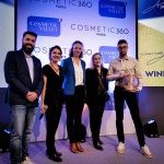 Presentation of the “Raw Materials” Award to Sparxell (Photo: Sylvain Bachelot, Olivier Bonnet / Cosmetic 360)