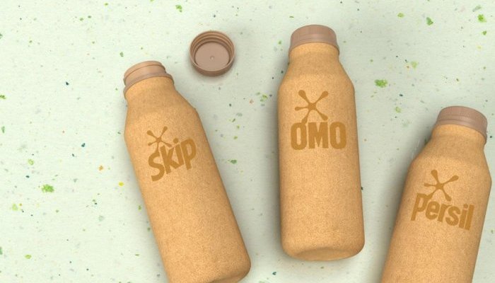 Unilever va lancer sa première bouteille de détergent en papier