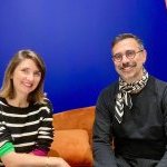 Aurélie Dematons (Le Musc et la Plume) et Jerome Herrgott (Spray Conseil), co-fondateurs du Bureau du Parfum