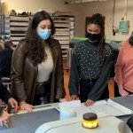 2e prix 2022 - Projet SMART PACKAGE présenté par l'équipe de l'IUT Reims (Logane Edmond, Maryam Hazot, Lisa Maufroy, sous la responsabilité pédagogique d'Ahmed Tara).