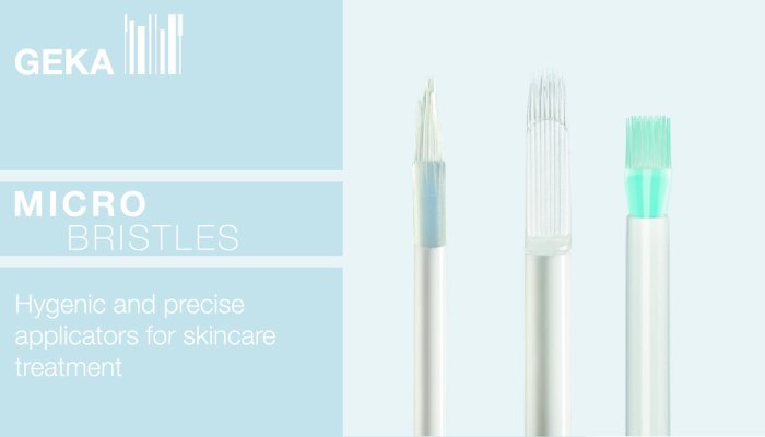 Les applicateurs à microfibres, la réponse innovante de Geka au "skinimalism"