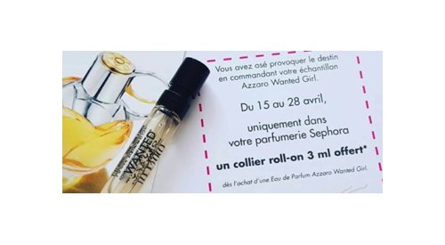 Texen : Un gift en full service pour le lancement d'Azzaro Wanted Girl