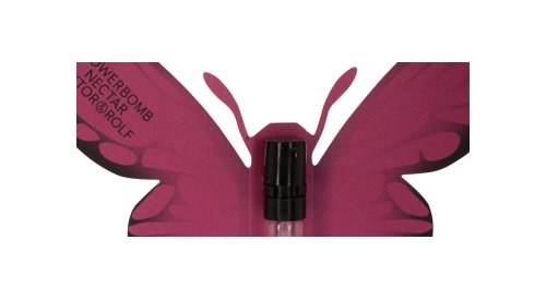 Aptar réalise un échantillon papillon pour Flowerbomb Nectar de Viktor&Rolf