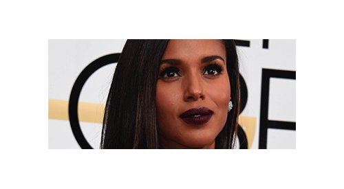 Kerry Washington dévoile des palettes de maquillage pour Neutrogena