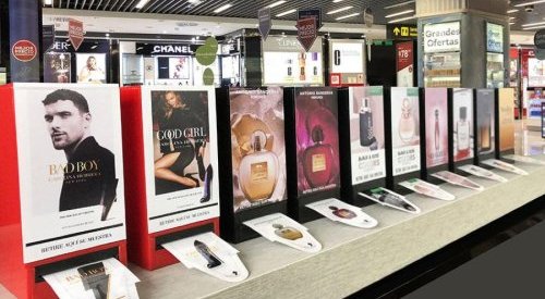Adhespack offers contact-free in-store fragrance sampling