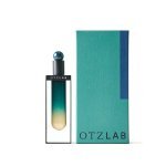 Otzlab x Metapack: A perfume bottle suspended in a metal frame (Photo: Otzlab)