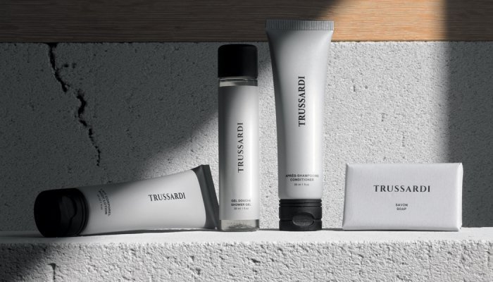 Groupe GM crée une ligne de produits d'accueil hôtelier avec Trussardi