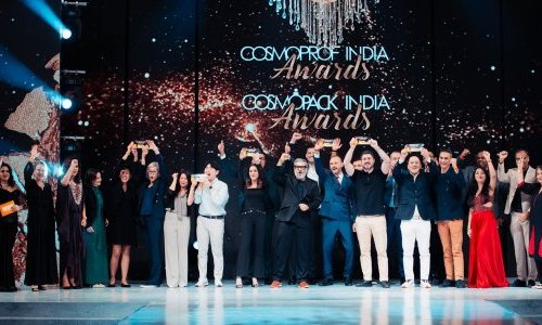 Cosmoprof and Beautystream award India's top beauty innovation in Mumbai
