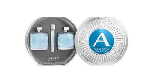 Azzaro chooses a metal coffret by Cosfibel