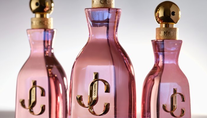 Prad brings a translucent metallic touch to Jimmy Choo's new women's fragrance