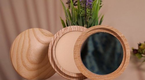 Idol Woodacity Solo Twist Compact : le poudrier rechargeable de Quadpack