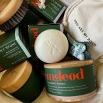 The company's Body Stone Starter Kits come with a reusable bamboo canister.