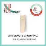 La pompe airless mono-matière pour poudre d'APR Beauty Group Inc.