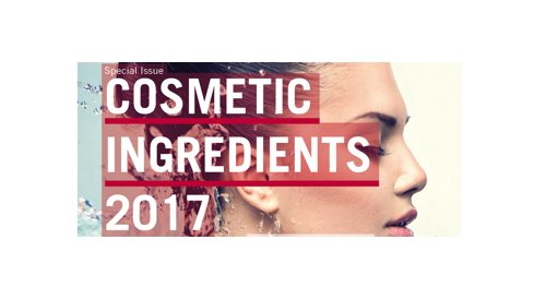 Cosmetic ingredients 2017