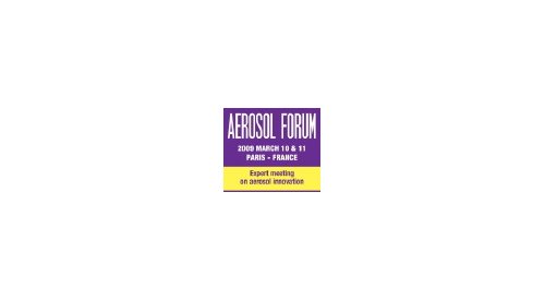 Aérosol Forum annonce le programme de sa prochaine édition 