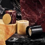 TNT Group makes three marble holders for Rabanne's candle collection (Photo: Rabanne)