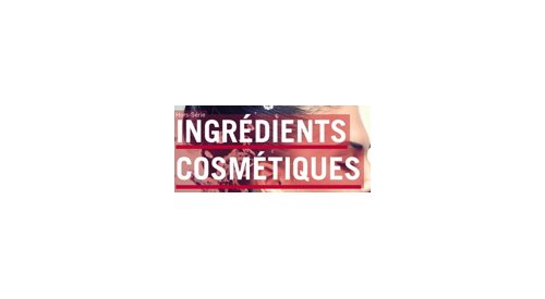 Ingrédients cosmétiques 2017