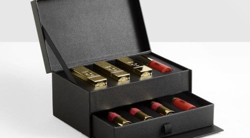 Cosfibel makes 100% cardboard coffrets for Yves Saint Laurent