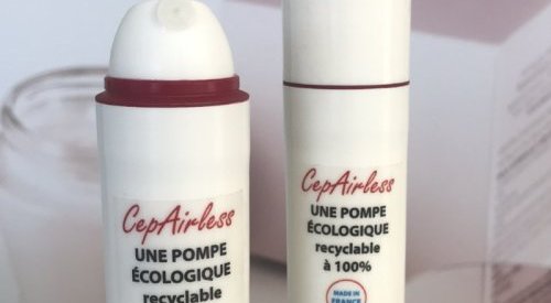 CEP Cosmétique : une pompe airless 100% plastique à faible dosage
