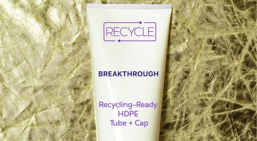 Le tube et le bouchon mono-matériau HDPE d'Albéa reconnus recyclables