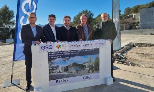 Parfums : Parfex lance les travaux de son nouveau site industriel à Grasse