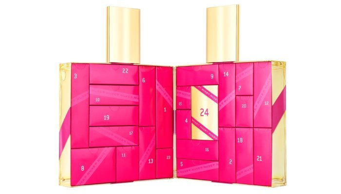 Verpack transforms Nuxe's Huile Prodigieuse into an iconic advent calendar