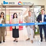 From left to right: Chhanda Kapadia, Global Technical Director, IMCD Pharmaceuticals, Nicky Huang, Managing Director for IMCD China, Laurent Blasco, Global Technical Director, IMCD Beauty & Personal Care, Andreas Igerl, President IMCD Asia-Pacific, at the opening of the new Life Science Laboratory hub in Shanghai (Photo: © IMCD)
