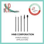 Les applicateurs avec manches en papier de HNB Corporation