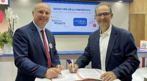 Le Réseau Mesure et Cosmetic Valley signent une convention de partenariat