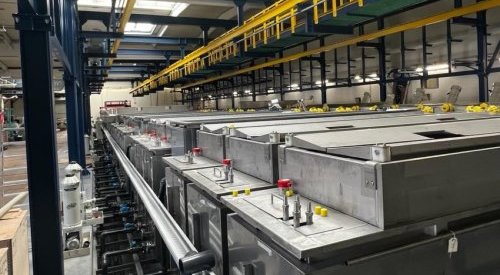 Une nouvelle ligne automatique d'anodisation pour g.pivaudran