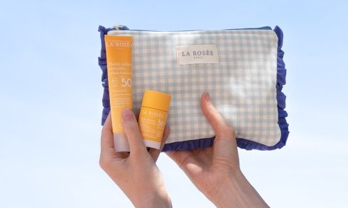 ACT Beauty creates an insulated pouch and a cotton tote bag for La Rosée