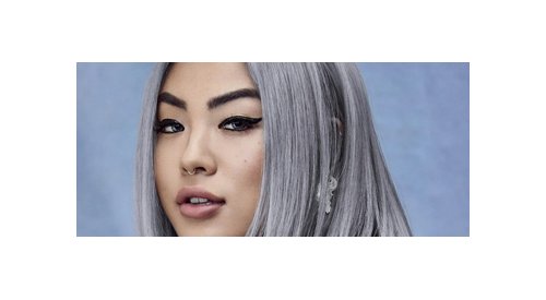 Will silver be the hair colour of the year for 2019?